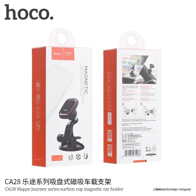 HOCO CA28 Magnetic ที่ยึดโทรศัพท์ในรถยนต์ แบบสูญญากาศ ตั้งบนคอนโซลหรือ ...