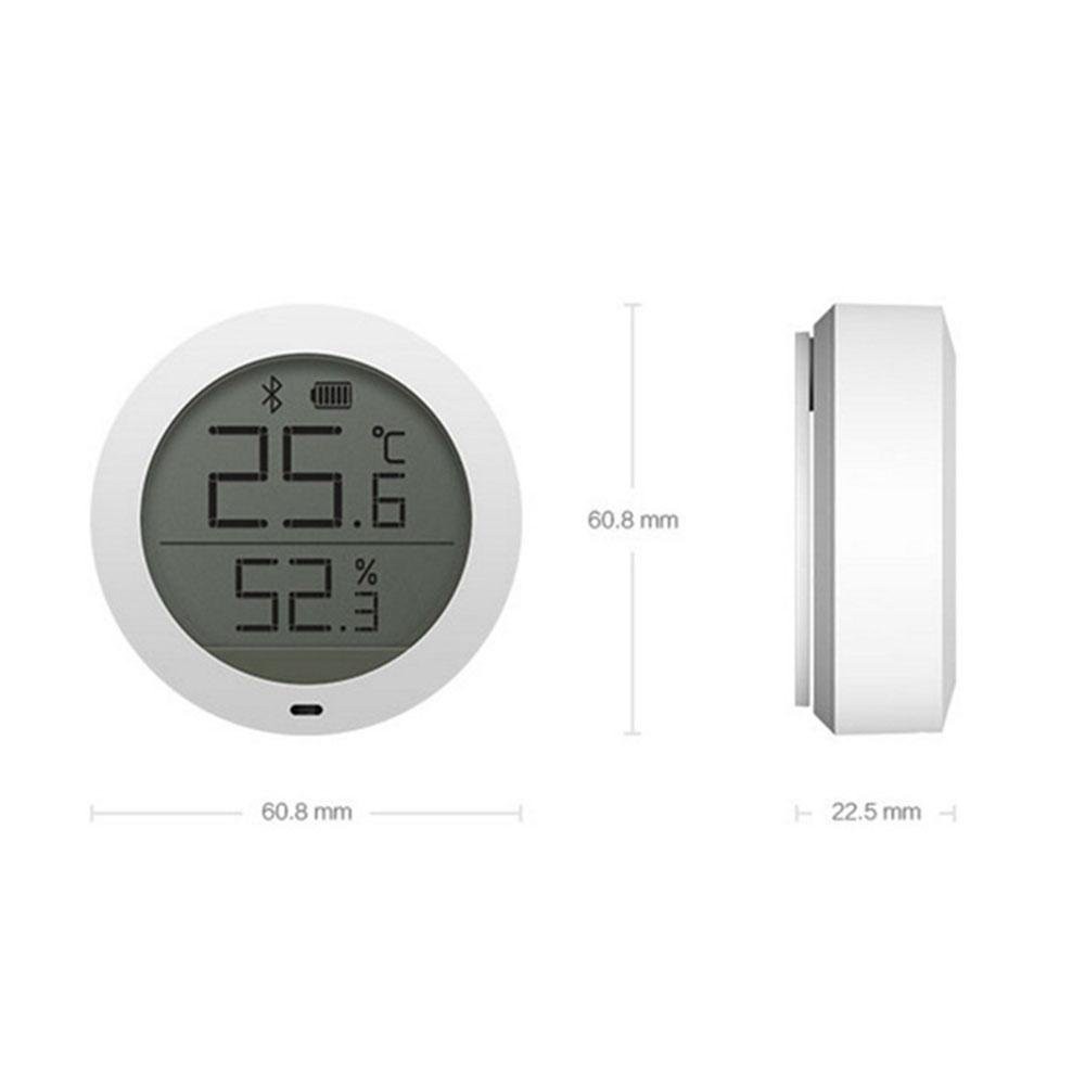 xiaomi-qingping-เครื่องวัดอุณหภูมิ-ความชื้น-บลูทูธ-ดูผ่าน-app-ได้-สีขาว