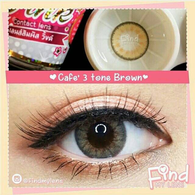 cafe-3-tone-cafe3tone-brown-chestnut-น้ำตาล-สีน้ำตาล-ทรีโทน-สวยแซ่บ-มินิ-โทนเซ็กซี่-wink-lens-ค่าสายตา-สายตาสั้น-แฟชัน