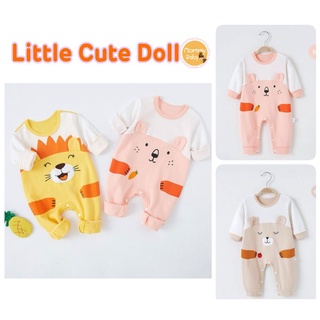 AM🐰Little​ Cute Doll พร้อมส่งบอดี้สูทเด็กอ่อน บอดี้สูทเด็กแรกเกิดถึงหกเดือน