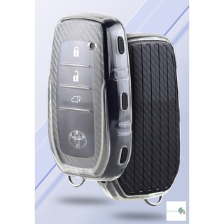 ภาพขนาดย่อของสินค้า*สินค้าพร้อมส่ง* เคสกุญแจรถยนต์ Toyota Smart Key Car Key Case TPU เคสกุญแจรีโมทรถยนต์ เคสกุญแจรถ เคสกุญแจรถโตโยต้า