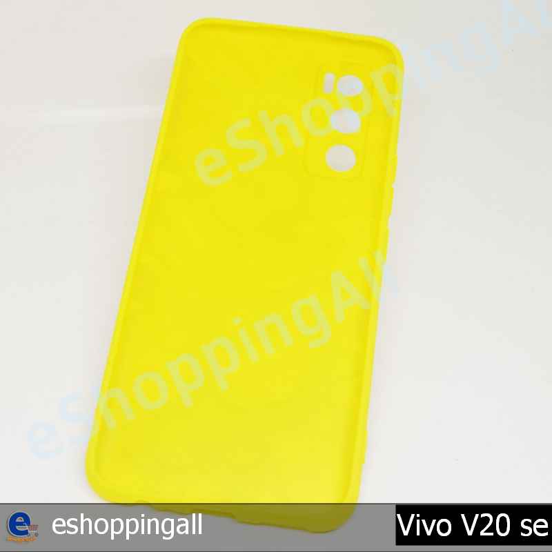 เคสมือถือ-vivo-v20-se-เคสกรอบยางลายการ์ตูนพื้นสีเหลืองพร้อมส่ง-กรอบมือถือส่งของในไทย