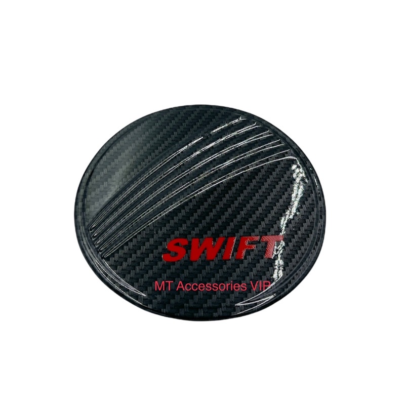swift-สวิฟ-ปี2008-2017-ครอบฝาถัง-ลายแคฟล่าโลโก้แดง