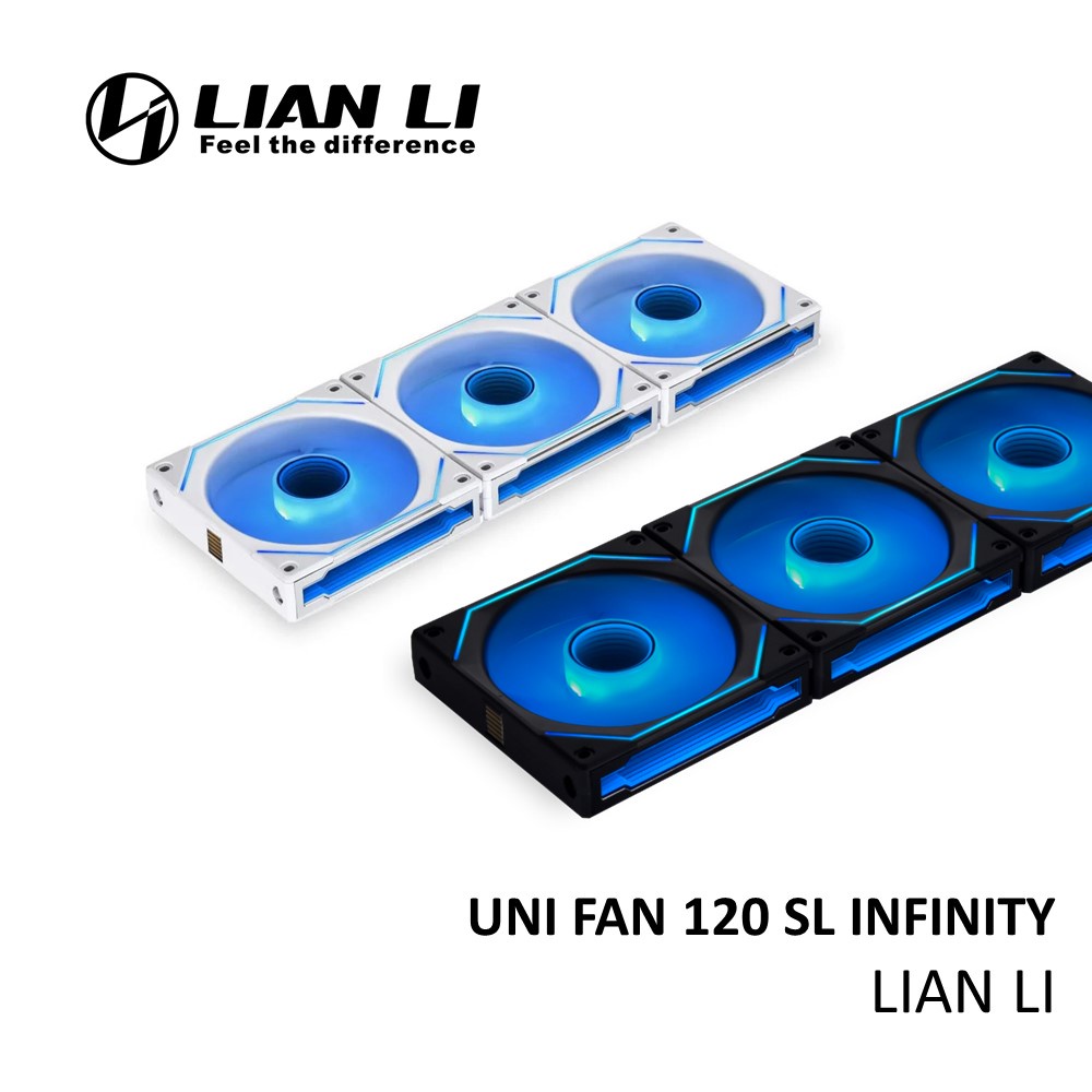 Lian LI UNI FAN SL INFINITY พัดลม 120 ARGB (พัดลมเดี่ยว / แพ็คพัดลม 3 ...