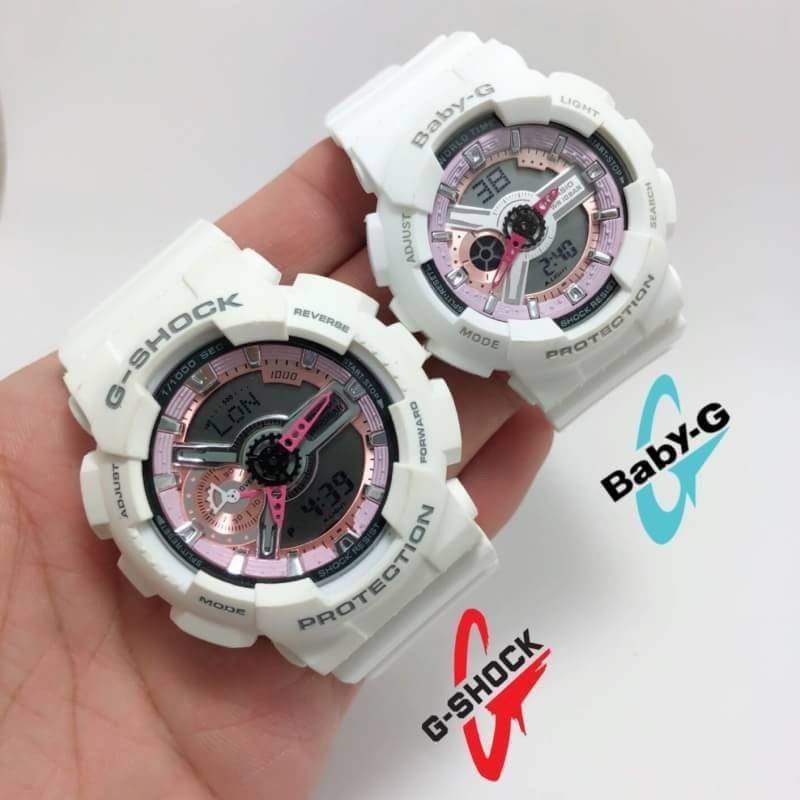 g-shock-คู่ขาว