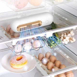 LEBI ใหม่ครัวตู้เย็นดับกลิ่น USB ชาร์จแบบพกพาฆ่าเชื้อกำจัดกลิ่นฆ่าเชื้อระงับกลิ่นกายเครื่องฟอกอากาศ