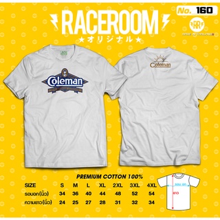 เสื้อยืดคอกลมสกรีนลายcoleman-160