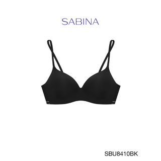 สินค้า Sabina เสื้อชั้นใน Invisible Wire (ไม่มีโครง) รุ่น Pretty Perfect รหัส SBU8410BK สีดำ