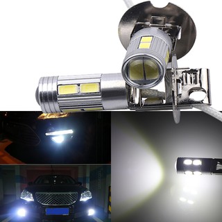 1 ชิ้น H1 / H3 LED Super Bright White 10SMD 5630 เปลี่ยนหลอดไฟสำหรับรถไฟตัดหมอก