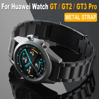 สินค้า สายนาฬิกาข้อมือโลหะ พร้อมสายสเตนเลส สําหรับ Huawei Watch GT GT2 GT3 Pro 46mm 42mm 43mm GT2e