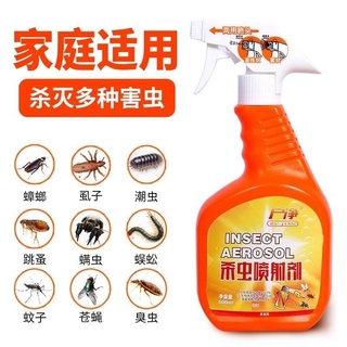 Insecticide spray สเปรย์กำจัดแมลง สเปรย์กำจัดแมลงภายในบ้าน ฉีดพ่นตามพื้นหรือผนัง ผลิตจากสมุนไพรธรรมชาติ ขนาด 500ml./ ขวด