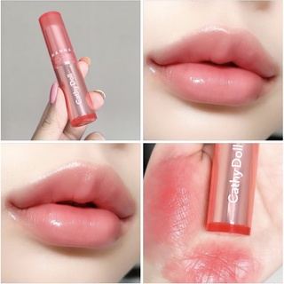 สินค้า CATHY DOLL Wanna Shine Lipstick💖 ลิปรุ่นนี้สวยมากอะ เป็นเนื้อ shine ทาแล้วปากจะฉ่ำๆ สุขภาพดี เลยย เป็นชมพู