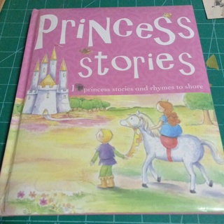 หนังสือนิทานเด็ก ภ.อังกฤษ  Princess stories ปกแข็งภาพสี ขนาดA4