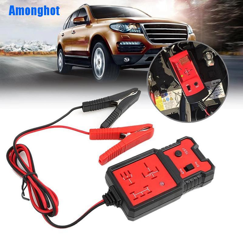 amonghot-เครื่องทดสอบรีเลย์อิเล็กทรอนิกส์-12v