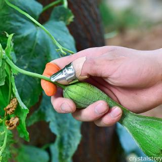 cry garden สแตนเลสซิลิโคนแยกนิ้วหัวแม่มือมีดพืชสวนของขวัญ