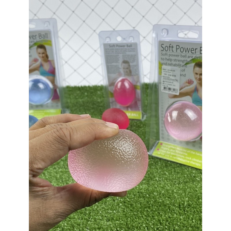 ภาพสินค้าลูกบอลบริหารกล้ามเนื้อมือ ลูกบอลบริหารมือ Soft Power Ball จากร้าน double_k_sport บน Shopee ภาพที่ 4
