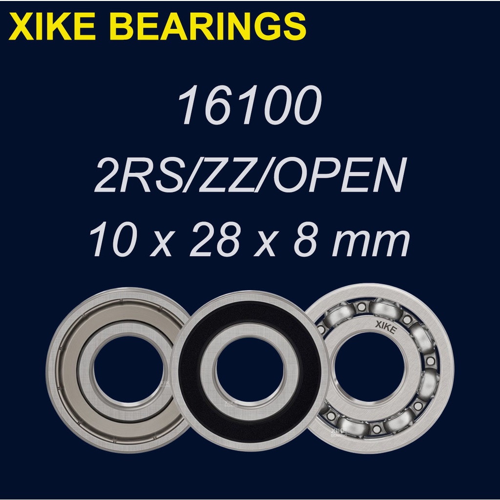 Doppi Cuscinetti A Sfere A Rulli Sigillati In Gomm 2pcs 16100-2RS - Foto 4