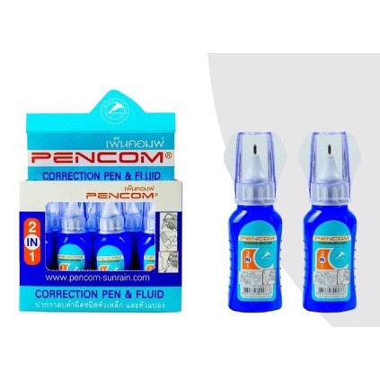 น้ำยาลบคำผิด หัวเหล็ก Pencom | Shopee Thailand