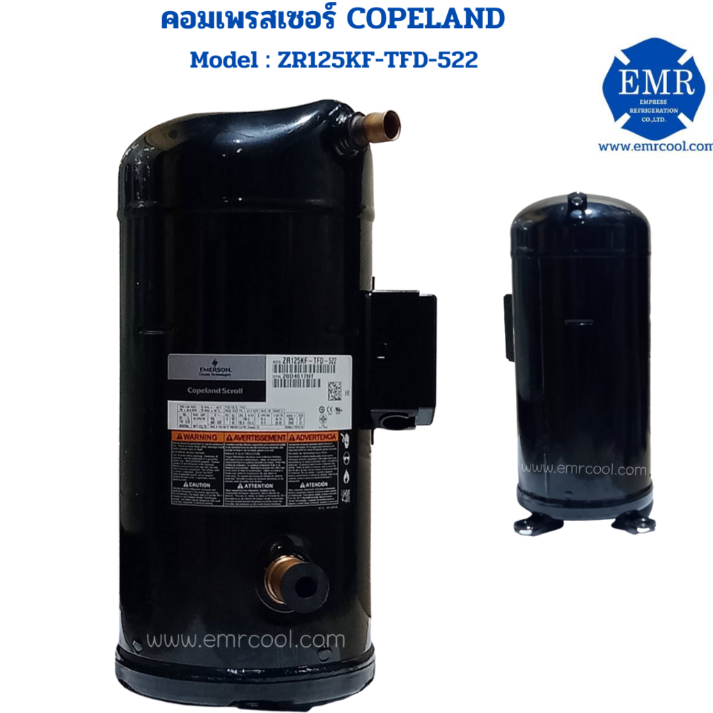 copeland-โคปแลนด์-คอมเพรสเซอร์-zr125kf-tfd-522