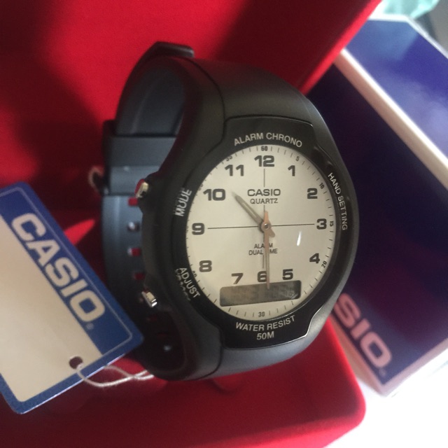 นาฬิกาข้อมือแท้-casio-standard-analog-digital-รุ่น-aw-90h-7b-นาฬิกาข้อมือผู้ชาย