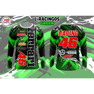 เสื้อพิมพ์ลาย แขนยาวL-RACING05