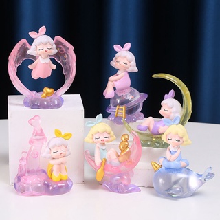 ตุ๊กตาฟิกเกอร์เด็กผู้หญิง Dream Building Girl Blind Box Fairy Tale น่ารัก เครื่องประดับ ของขวัญ