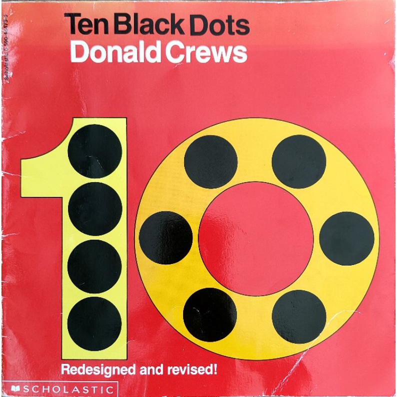หนังสือเด็กมือสอง-ten-black-dots-by-donald-crews-scholastic
