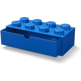 Lego Desk Drawer Brick 8 Blue ของแท้💯