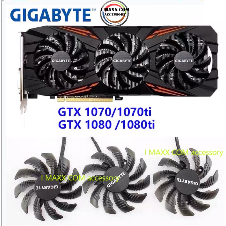 Graphics Card Cooler Fan For ASUS ROG Strix GTX 1080Ti GTX 1060 1080