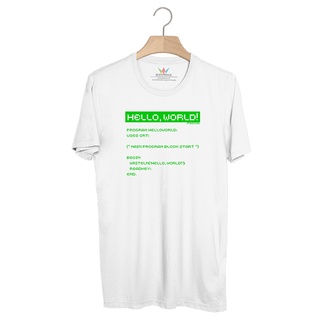 BP300 เสื้อยืด HELLO, WORLD! : ภาษา PASCAL