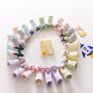 Toddler Cute Socks Baby Cartoon Pattern Floor Non-slip Cotton Soft Comfortable Socks