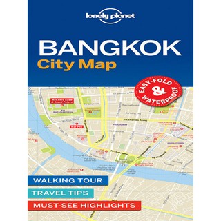 Asia Books หนังสือภาษาอังกฤษ LONELY PLANET CITY MAP: BANGKOK (1ST ED.) (2017)