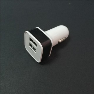 หัวชาร์จในรถ 2 ช่อง Mini 2 USB Port Car Charger Adapter 2.1A LG HTC Samsung 12-24V Universal USB car charger Adapter Cha