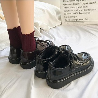 🔥Hot sale！ รองเท้าหนังขนาดเล็กสำหรับผู้หญิง 2020 ฤดูใบไม้ร่วงใหม่ญี่ปุ่น jk นักเรียนโลลิต้ารองเท้าเกาหลีรุ่นฤดูใบไม้ผลิ