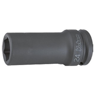 KOKEN16301M-45 ขอบบาง ลูกบ๊อกลมยาว3/4"-6P-45mm.