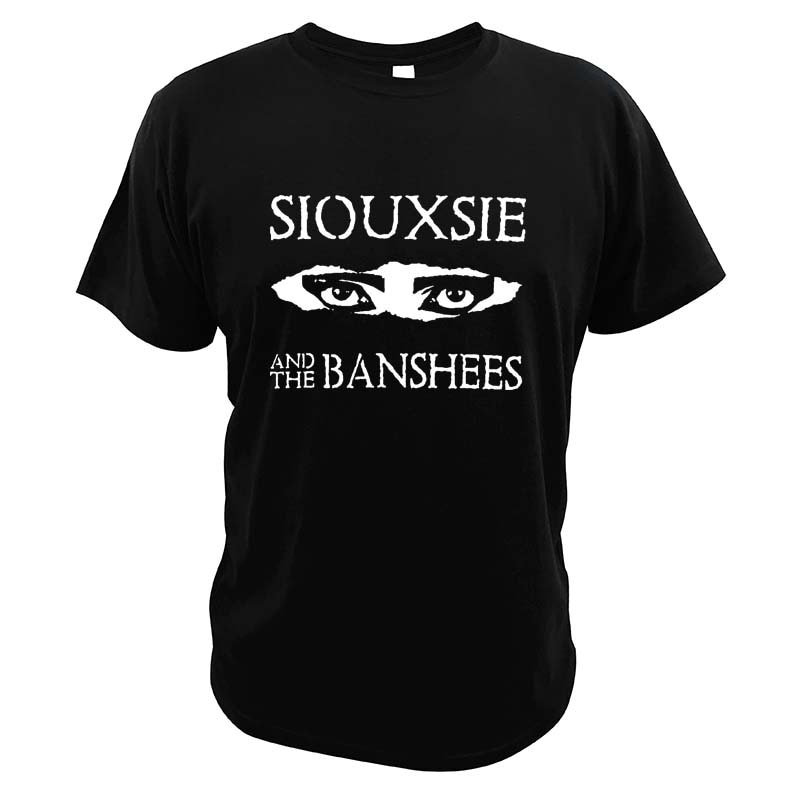 siouxsie-and-the-banshees-เสื้อยืดลําลอง-ผ้าฝ้าย-100-แขนสั้น-พิมพ์ลายวงร็อค-สไตล์วินเทจ-พังก์ร็อค-สําหรับผู้ชาย