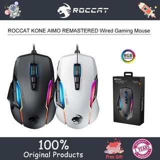 ภาพหน้าปกสินค้าRoccat KONE AIMO REMASTERED เมาส์เกมมิ่ง มีสาย พร้อมไฟอัจฉริยะ AIMO ออกแบบตามสรีรศาสตร์ ที่เกี่ยวข้อง