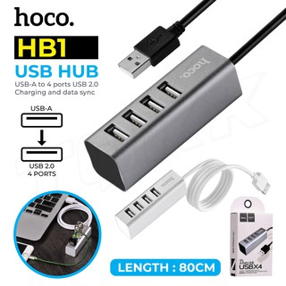 HOCO HB1 4-Port USB HUB เพิ่มช่องเสียบusb