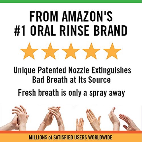 ภาพสินค้าTheraBreath Fresh Breath Professional Formula Throat Spray with Green Tea, 1 oz. ราคา 420 บาท จากร้าน babythingshopthailand บน Shopee ภาพที่ 2