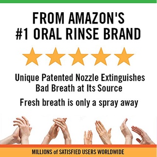 ภาพขนาดย่อของภาพหน้าปกสินค้าTheraBreath Fresh Breath Professional Formula Throat Spray with Green Tea, 1 oz. ราคา 420 บาท จากร้าน babythingshopthailand บน Shopee ภาพที่ 2