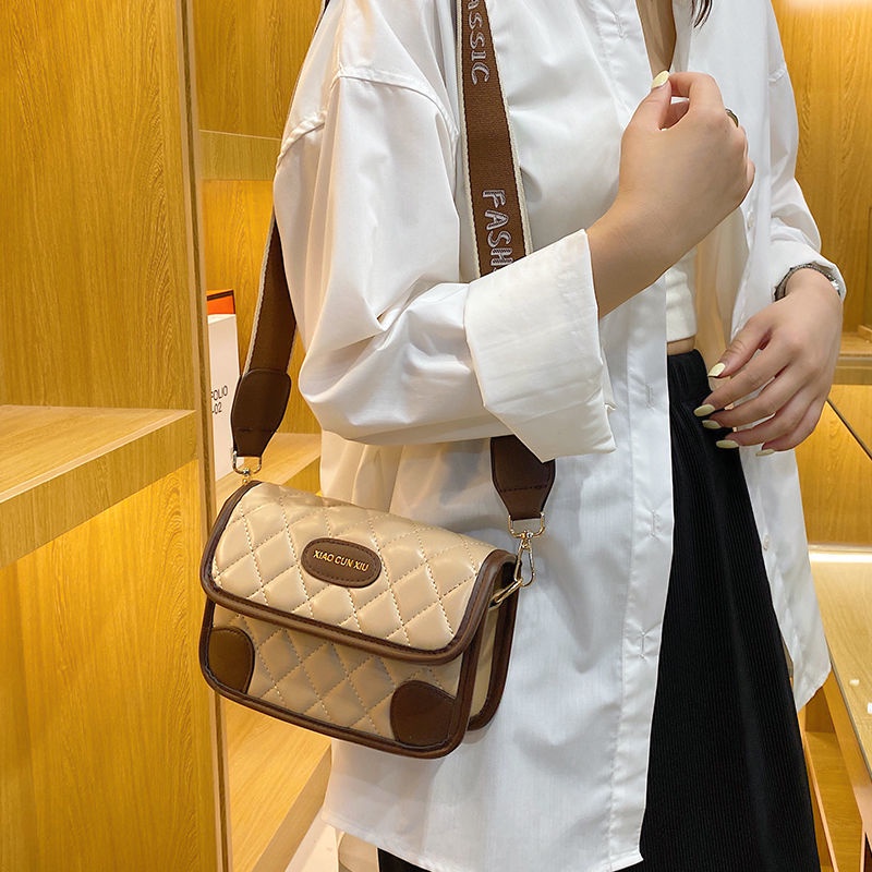 กระเป๋าหญิงอาวุโสเวอร์ชั่นเกาหลีของการระเบิดใหม่ของ-messenger-กระเป๋าสะพายนักเรียนป่า