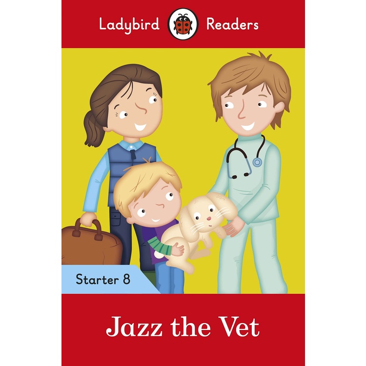 dktoday-หนังสือ-ladybird-readers-starter-8-jazz-the-vet