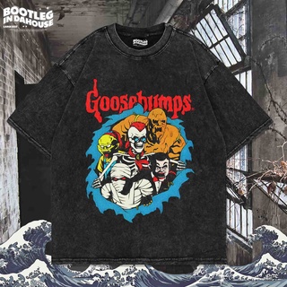 เสื้อยืด ขนาดใหญ่ พิมพ์ลาย GOOSEBUMPS | เสื้อยืด ขนาดใหญ่ | เสื้อยืด โอเวอร์ไซส์S-5XL