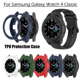 ราคาTpu เคสนุ่มป้องกันสําหรับ Samsung Galaxy นาฬิกา 4 คลาสสิก 46 มม. 42 มม.