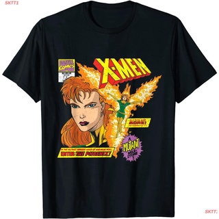 เสื้อยืดกีฬา Marvel X-Men The Phoenix Mutant Hero Jean Grey Comic T-Shirt Mens Womens T-shirts4:M