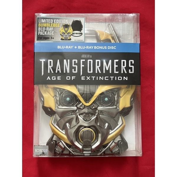 Transformer Age Of Extinction (Bluray 2 Disc หน้ากากบับเบิ้ลบี