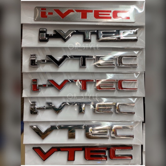 โลโก้ VTEC i-VTEC HONDA | Shopee Thailand