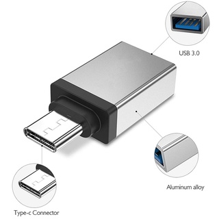 อะแดปเตอร์ ขนาดเล็ก พกพาง่าย Type-c เป็น USB3.0 OTG ใช้งานง่าย 1 ชิ้น