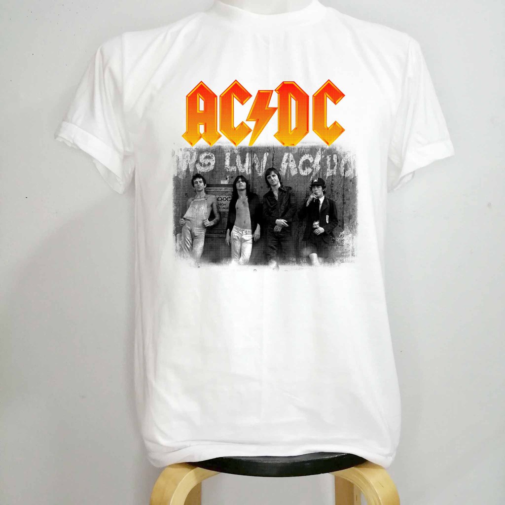 เสื้อวงดนตรีลายac-dc