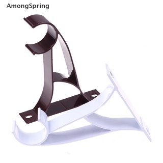 (Amongspring) อุปกรณ์เสริมขาตั้งโลหะ สําหรับราวผ้าม่าน 2 ชิ้น 25 ชิ้น